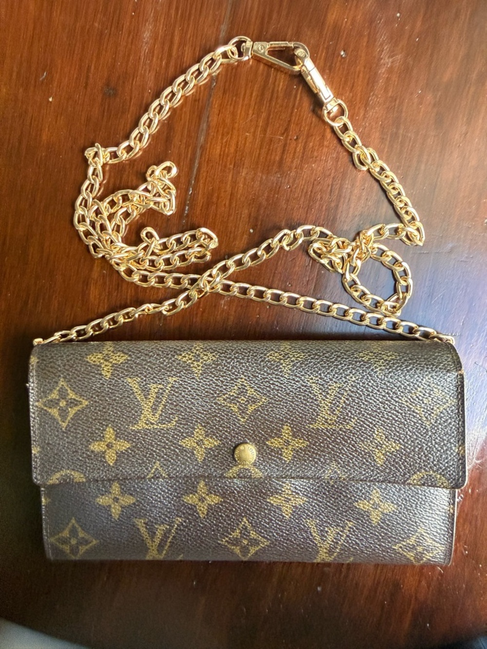 Louis Vuitton Classic Brown Monogram Wallet